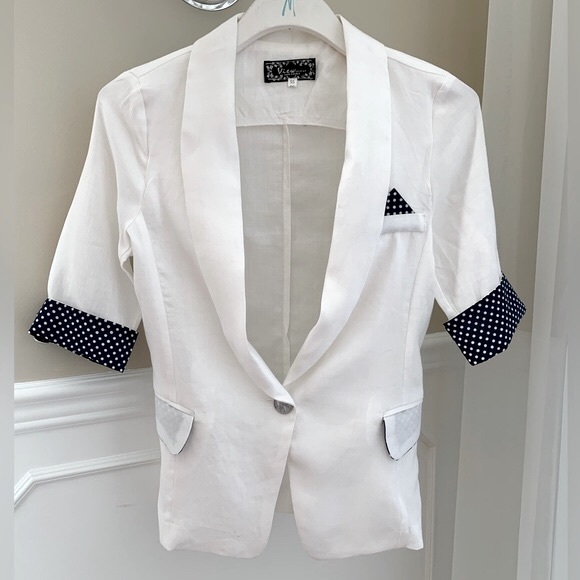 View stylist Jackets & Blazers - Nautical size S blazer